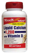 Calcio Liquido 1,200 Mg + Vitamina D