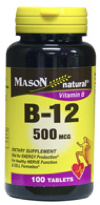 Vitamina B-12 500 Mg