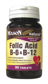Acido Folico Mas Vitamina B6 y B12